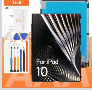 lot 1038 image: Screen Replacement for iPad 10 10th Gen 2022 A2696 A2757 A2777 10.9 LCD LED Panel Display Repair Parts Kit,with Screen Protector and Tools(Only LCD,Not Include Touch Digitizer) Retail$128