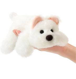 lot 1044 image: PEACH CAT West Highland White Terrier Dog Stuffed Animal 7 Cute Puppy Plushies Soft Plush Toys Gifts for Kids