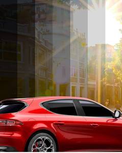 lot 1048 image: IAQWE 5% VLT Ceramic Car Window Tint Film 20 in x 20 ft Roll, High Heat Rejection, UV Block & Privacy, Shatterproof & Scratch Resistant - Black