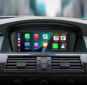 Car Radio Wireless CarPlay/Android Auto for BMW 3/5/6 Serie E60/E61/E63/E64 E90/E91/E92E93(2003-2008) Stereo Upgrade CCC Idrive System Bluetooth RDS Retail:$238