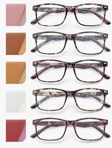 lot 1122 image: JOLISU 5 Pack Reading Glasses For Women,Spring Hinges, Sturdy and Durable