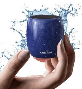 lot 1163 image: Small Speaker, Bluetooth Speaker with 360°HD Stereo Sound and Robust Bass, Mini Speakers with Hands-Free Call, IP67 Waterproof, Portable Speakers for Shower, Room, Car, Trip, Ideal Gift for Men, Women