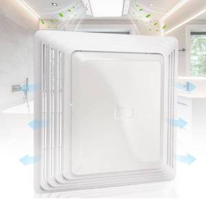lot 1201 image: S97014094 Bathroom Fan Cover Grille and Lens for Br-oan Nu-tone 678, 679, 679FL, 679FLT, 680, 680FL, 680FLT, M680, HD50L, HD80L, 678C Exhaust Fan Models