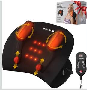 lot 1241 image: Neck Massager Pillow, Neck and Shoulder Relaxer with Heat, 3 Modes and Strengths, Neck Massager for Pain Relief Deep Tissue, Remote Control, Gift for Women Men Parents Christmas,Black