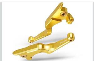 lot 1246 image: NICECNC Gold Hand Levers Brake Clutch Rod Compatible with Harley Road King Classic FLHRC 2017-2020, Ultra Limited FLHTK 2017-2020Replacement for 42859-06B, 36700249, See Fitment