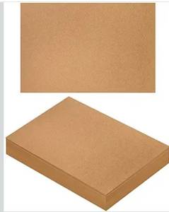 lot 1284 image: 40 Sheets Brown Kraft Cardstock 8.5 x 11 Inch Thick Paper, Brown Smooth Card Stock Heavyweight Printer Paper for Invitations, Scrapbooks, Art, Crafts, DIY Cards 75lb 200gsm