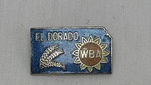 lot 8 image: El Dorado, KS Womens Bowling Association lapel pin