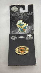 lot 40 image: Harley-Davidson Motorcycle Pin Collection Set