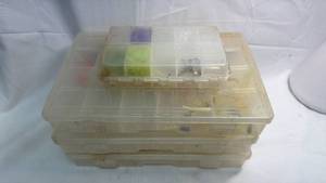 lot 73 image: Fishing Tackle Box with Lures and Baits Collection