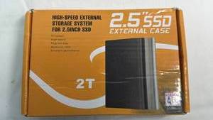 lot 94 image: 2.5 Inch SSD 2 terabyte external hard drive