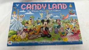 lot 109 image: Disney Candyland Theme Park Edition Board Game