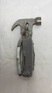 lot 121 image: Multi-Tool Pliers with Folding Knife and Saw