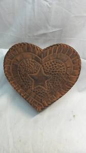 lot 148 image: Heart-Shaped Metal Box