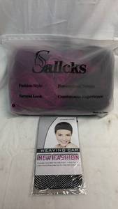 lot 169 image: Sallcks Synthetic Hair Wig with Weaving Cap