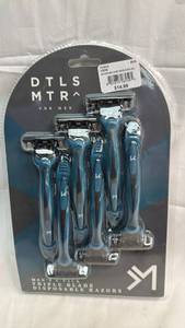 lot 173 image: DTLS MTR Mens 6-Pack Triple Blade Disposable Razors