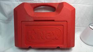 lot 188 image: KNex Building Set with Red Carrying Case