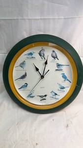lot 193 image: Bird Species Wall Clock Quartz Movement