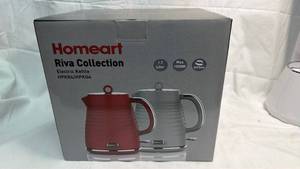 lot 201 image: Homeart Riva Collection Electric Kettle 1.7L 1500W