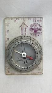 lot 239 image: Boy Scouts Silva System Compass with Ruler