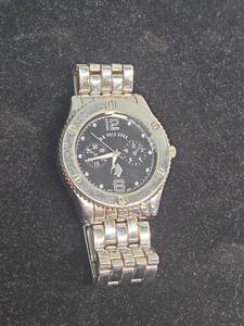 lot 258 image: U.S. Polo Assn. Chronograph Watch with Stainless Steel Bracelet