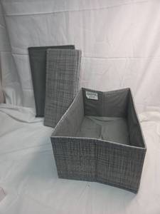 lot 277 image: Neaterize Fabric Storage Boxes
