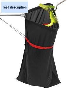 lot 131289 image: Telescopic Snake Catcher Net with Secure Drawstring   29 to 66 Inch Adjustable Pole for Safe Transporting and Capturing All Kinds of Snakes