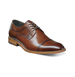 lot 20246 image: Men s Stacy Adams Dickinson Cap Toe Oxford 25066 - Retail $161