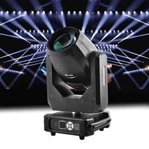 lot 20853 image: MOKA SFX 295W Beam Moving Head Light 14R DMX Stage Lighting Professional 81624 Prisms with Sound Active for Wedding DJ Theaters - Retail $449