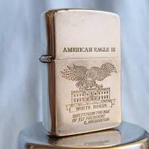 lot 20217 image: Zippo American Eagle III White House - Retail $150