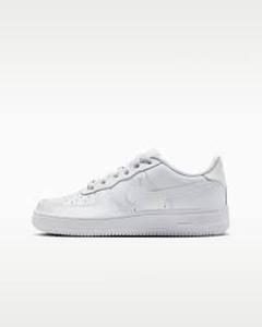 lot 20252 image: Nike Air Force 1 LE (GS) Triple White sneakers - 5.5y - Retail $89.99
