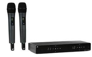 lot 20830 image: Sennheiser XSW 1-835 DUAL-A Wireless Dual Vocal Microphone Set - Retail $741