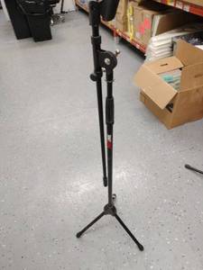 lot 20869 image: Proline tripod microphone stand with a boom arm - Retail $0