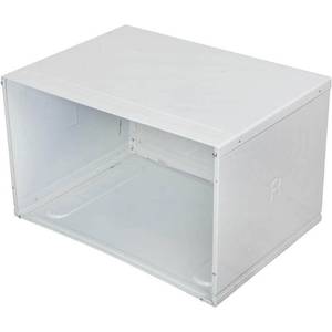 lot 58111 image: Keystone 26 Wall Sleeve AC White Through Wall Air Conditioner Sleeve, No Assembly Required, 1 Year Warranty