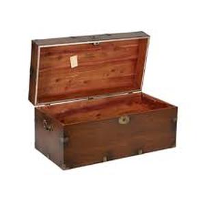 lot 58034 image: Lane Love Chest Wooden Storage Chest