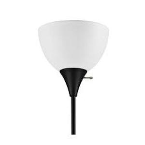 lot 58082 image: Mainstays 71-inch Black Combo Floor Lamp