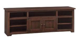 lot 58086 image: Progressive Furniture Sonoma Transitional Espresso Pine TV Stand (Accommodates TVs more than 70-in)