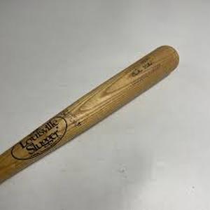 lot 58120 image: Louisville Slugger 125 Powerized Solid Wood Baseball Bat