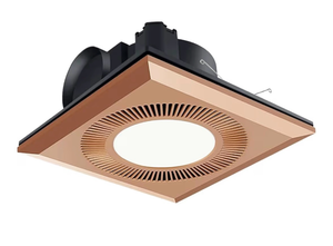 lot 2451 image: Bathroom Exhaust Fan with LED Light Vent Fans for Ceiling,Ventilation Fan Light Combo 374 CFM 1.2 Sones Quiet for Bathroom Shower Restroom Farmhouse - Retail $0