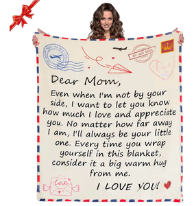 lot 2592 image: Mom Blanket Gifts from DaughterSon Mama 50 x 60 Birthday Gifts to Mom Mommy Gifts for Women Wife Present from Husband Soft Fleece Throw Blankets for Couch & Bed Sofa - Retail $0