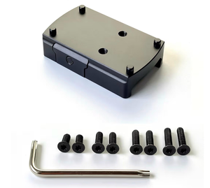 lot 2615 image: enom Red Dot Mount Picatinny Rail Mount Reflex Sight Optics Low Proflile Adapter Plate Compatible with Vortex VenomViperDoctorNoblexBurris FastfireAROCrimson Trace CTS-1250 Footprints - Retail $0