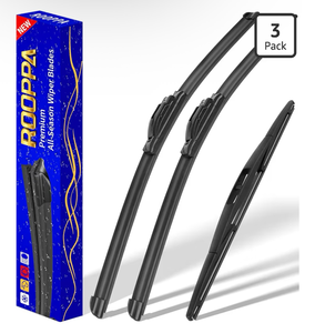lot 2660 image: 3 wipers Replacement for 2007-2011 Honda CRV CR-V2007-2018 Acura RDX2018-2020 nissan leaf, Windshield Wiper Blades Original Equipment Replacement - 261614 (Set of 3) UJ HOOK - Retail $0