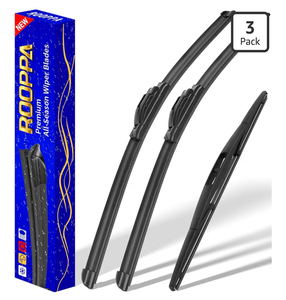 lot 2686 image: 3 wipers Replacement for 2007-2011 Honda CRV CR-V2007-2018 Acura RDX2018-2020 nissan leaf, Windshield Wiper Blades Original Equipment Replacement - 261614 (Set of 3) UJ HOOK - Retail $0