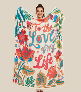 lot 2734 image: HORIMOTE HOME Sherpa Blanket for Winter, Soft Warm Blanket, Reversible Fleece Blanket for Women, Girls & Mom, Gifts for Your Loved One Throw Blanket for Birthday, Christmas 60x80 - Retail $0