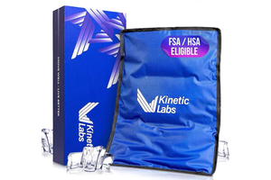 lot 2739 image: Large Ice Packs for Injuries Reusable - Ice Pack for Back Pain Relief (11x14.5) - Gel Ice Pack for Knee, Shoulder, Back, Hip - Retail $0