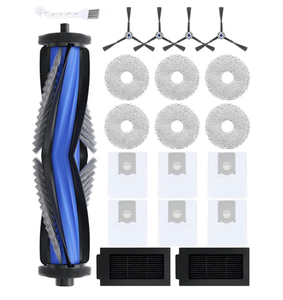 lot 2764 image: 19Pack T50 Omni Accessories Kits For Ecovacs Deebot T50 OmniT50 Pro OmniT50 Max Pro Omni Vacuum Cleaner Replacement Parts, 1 Main Brush 2 Filter 6 Dust Bag 6 Mop 4 Side Brush - Retail $0
