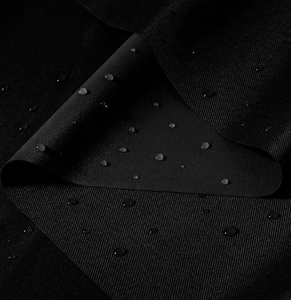 lot 2781 image: 600D Nylon Waterproof Material, 59 Wide Waterproof Fabric by The Yard, Soft Lightweight Outdoor Fabric, Black Waterproof Upholstery Fabric for Outdoor Chair Cushion Furniture Cover Awning Etc 1 Yard - Retail $0