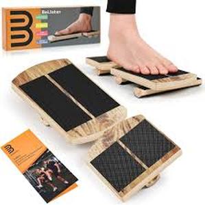 lot 2627 image: Ankle Foot Strengthener & Balance Board, Physical Therapy Equipment for Sprained Ankle Recovery, Plantar Fasciitis Relief and Posture Correction - Retail $0
