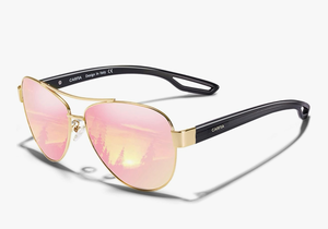 lot 2849 image: CARFIA Polarized Sunglasses for Women UV Protection Ultra-Lightweight Comfort Metal Frame Driving Glasses C - Retail $0