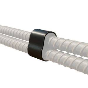 lot 2935 image: Concrete Rebar Splice Clips-Parallel Rebar Connector for Secure Reinforcement-Eliminates Wire Tying-50 Count 4.5 in. - Retail $35