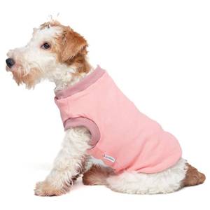 lot 2968 image: Small Dog Shirts, Shirts for Small Dogs, Comfy Stretchy Cotton, for Chihuahua and Yorkie, Easy to Wear (Pink XXS) - Retail $8